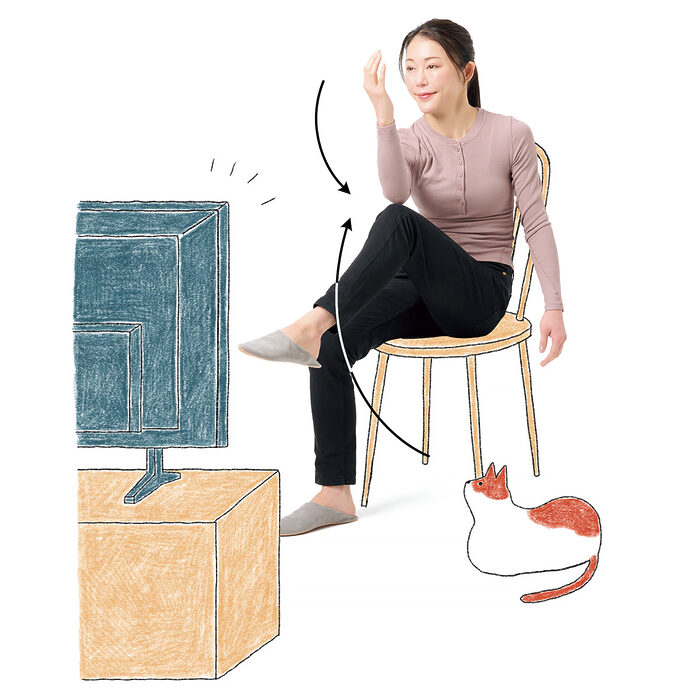 日常の何げない動作を筋トレにしてしまおう──大人の女の「筋トレ塾」②