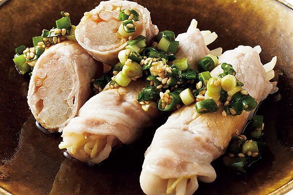 薄切り肉でもう一品。レンジで作るちょい足しおかず