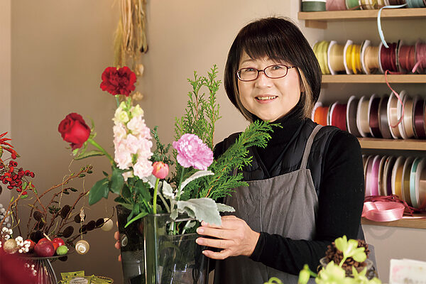 63歳で花屋さん──荏原温子さん（64歳）“30年来の夢を実現。花の仕事は天職でした”