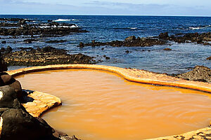 「黄金崎 不老ふ死温泉」＠青森県西津軽郡