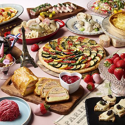 フレッシュいちごが食べ放題！「オリエンタルホテルズ＆リゾーツ」から旬のいちご×フランス料理の贅沢ブッフェが登場！