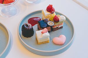 プチケーキはひとつひとつ丁寧で繊細なつくり