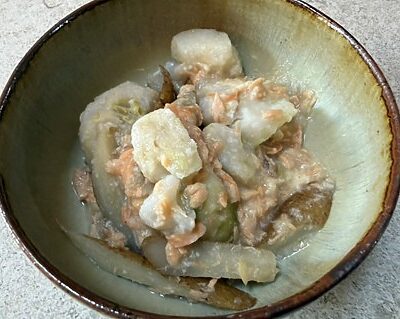 【里芋と鮭の酒粕煮】ヒャダインの台所 Vol.297