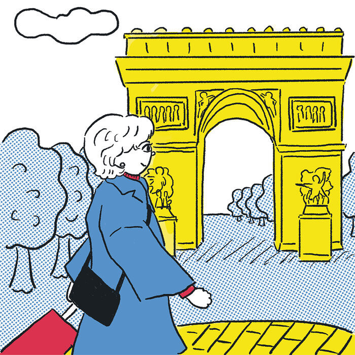 現地での偶然の出会いを楽しみながら、“ハーフひとり旅”──スタイリスト・地曳いく子さん