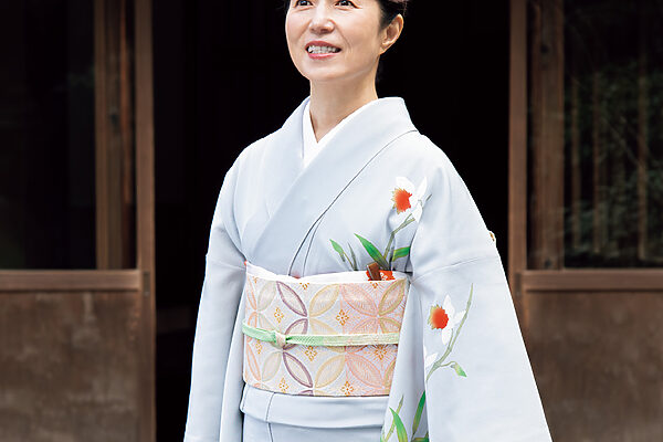 タレント・磯野貴理子さんの着物の時間──着物は美しい服のひとつ。きちんと、品よく着こなしたい