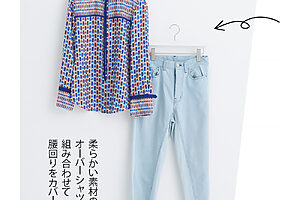 あまり着る機会がなかった柄シャツがここに復活！