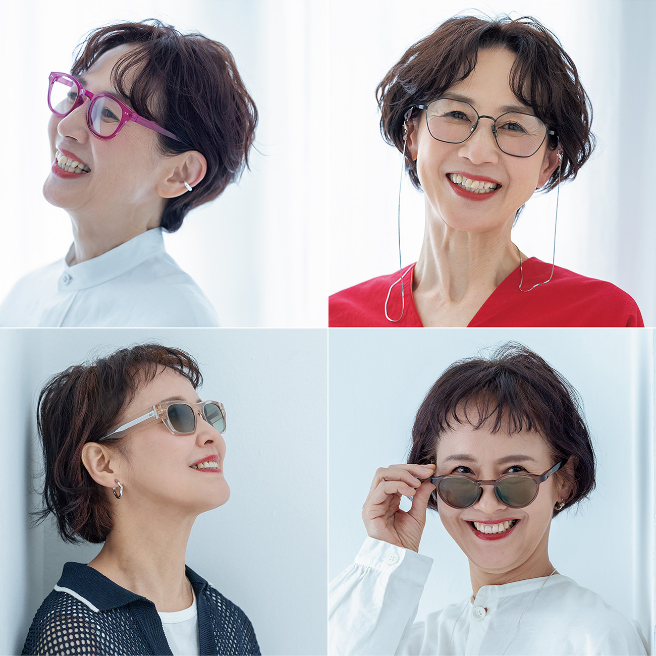 顔に個性をプラスするデザインメガネ＆大人サングラス【個性キラリ 
