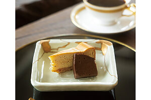 ランチのデザートとドリンクはそれぞれ2種から選べる