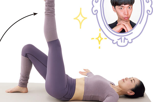 SNSで話題のバレエダンサー竹田純さん考案。床バレエで反動ゼロの「バレリーナ腹筋」