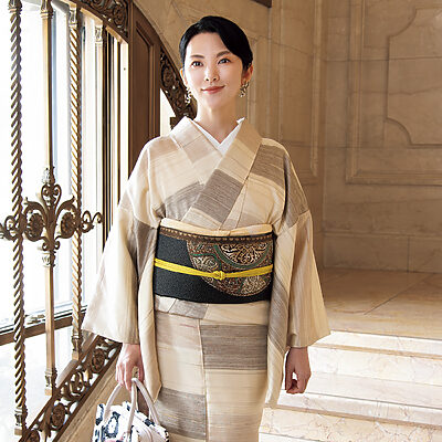 俳優・田中麗奈さんの着物の時間──20代から現在まで、着物とのつき合いは、人生の変化とともに