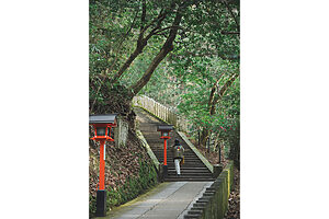 平安時代から信仰を集める鞍馬山。鞍馬山信仰の中心道場「鞍馬寺本殿金堂」へは緩やかな坂道を歩いて30分ほど