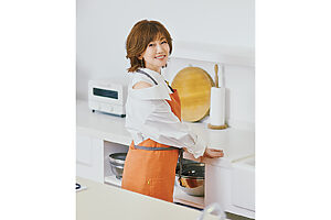 「毎朝同じメニューをいただく朝の時間が夫婦円満の秘訣かも」（松本伊代さん）