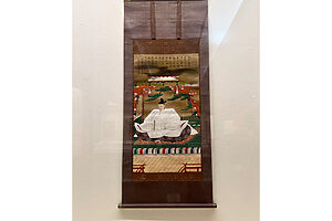 重要文化財　豊臣秀吉像（桃山〜江戸時代・17世紀、京都・高台寺蔵／前期展示）