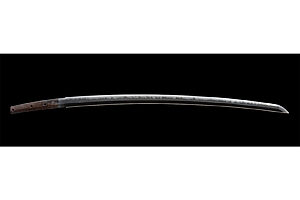 重要文化財　刀　無銘一文字（名物　南泉一文字） （鎌倉時代・13世紀、愛知・徳川美術館蔵）秀吉から三男の秀頼、さらに家康の手に渡った名刀