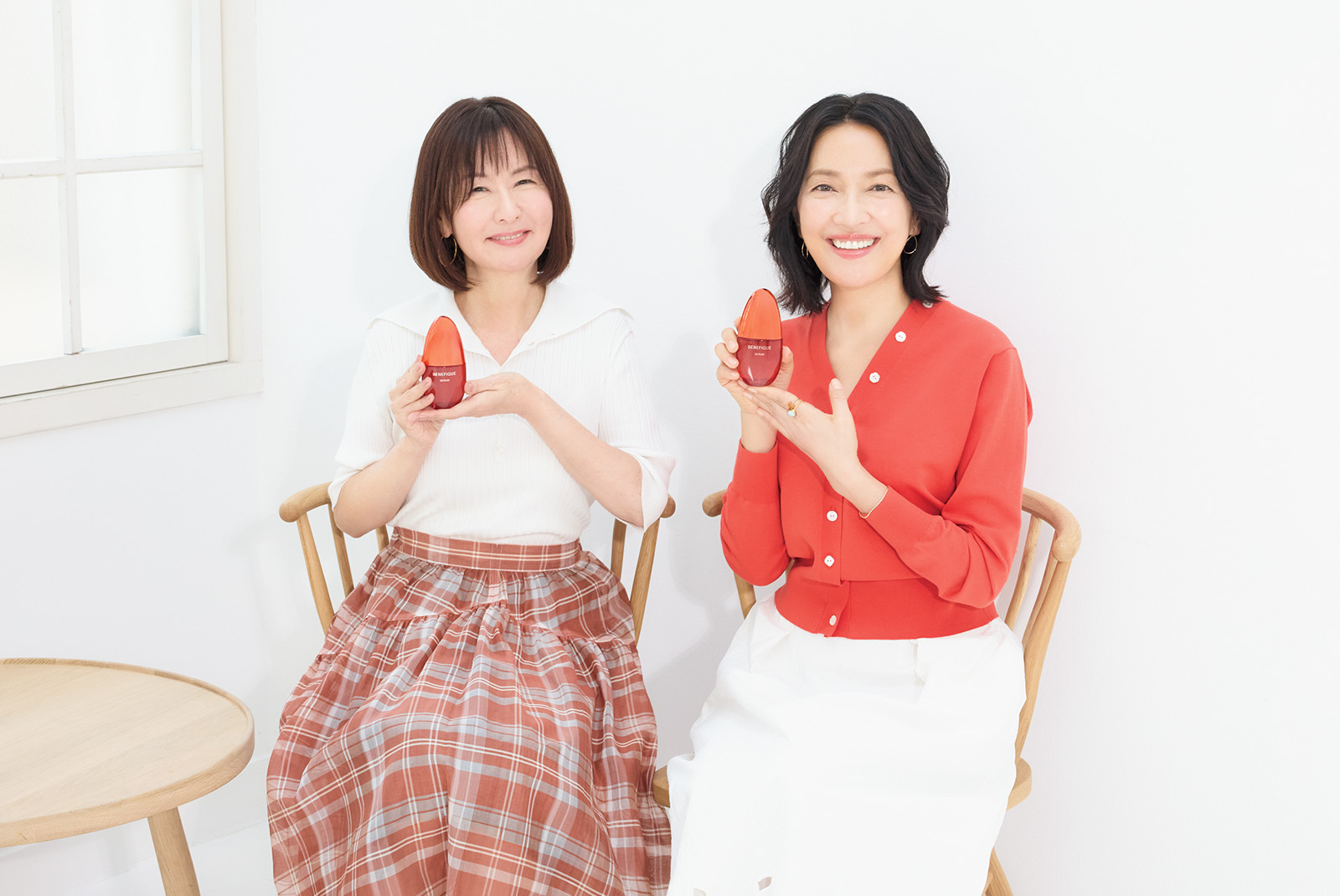 ベネフィーク】うるおいめぐるケアでご機嫌に。 羽田美智子さんの美の