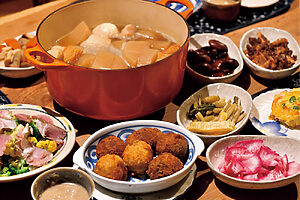 農作業の後に一緒に自然食を作るリトリートプランもあり