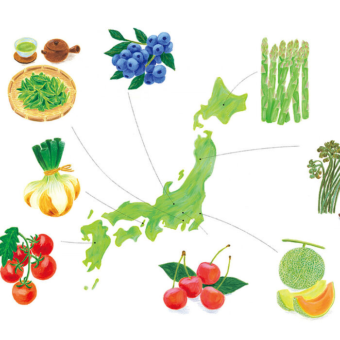 初夏の収穫体験はどこで楽しめる？ 日本全国収穫体験〈旬〉MAP