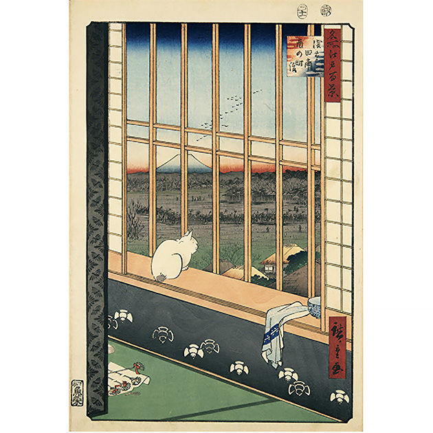美品✨️名所江戸百景　歌川広重　浮世絵太田記念美術館 歌川広重「名所江戸百景」最後の挑戦』太田記念美術館──世界に衝撃を