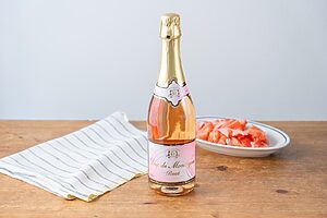 【ぐっち夫婦のお酒とおつまみ】トマトと新しょうがのフレンチ和え×ノンアルコール スパークリングワイン