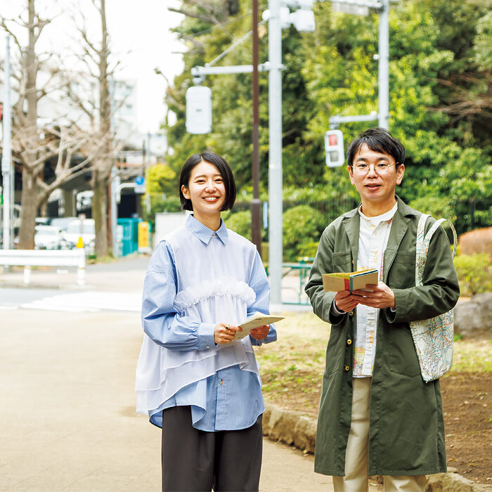 地図を広げる（1）──俳優、文筆家、電線愛好家・石山蓮華さん×地図地理芸・小林知之さん