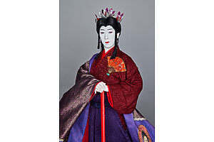 エボシ御前を演じる、中村時蔵さん