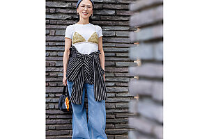 ファッショニスタ・上村幸野さんに学ぶ着こなし術──ひとクセアイテムから重ね着テクまで