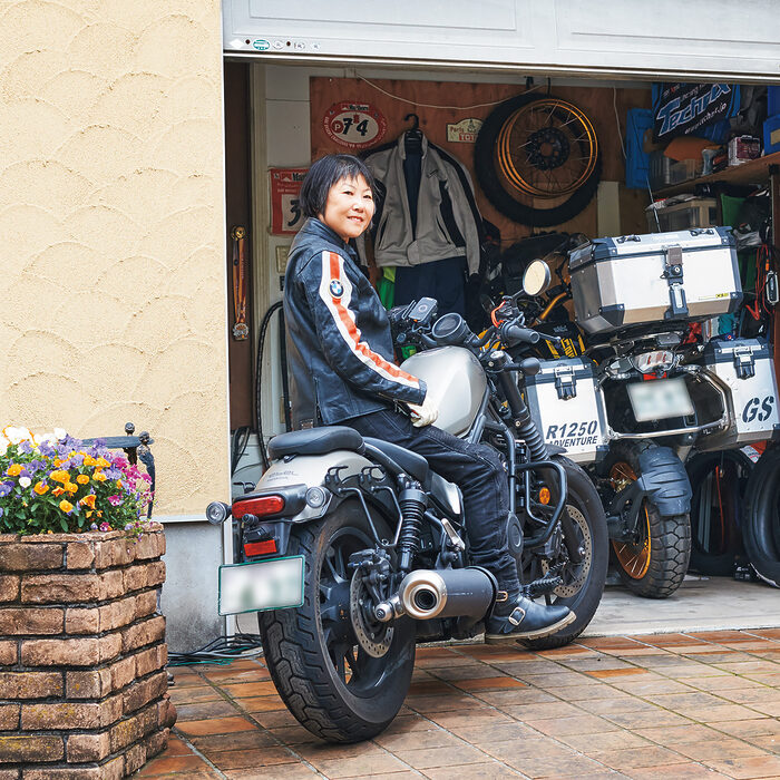 ガレージは、バイクに乗る喜びを感じさせてくれる場所【趣味を満喫、私の贅沢な空間③】