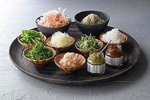 種類豊富に揃う無料トッピング