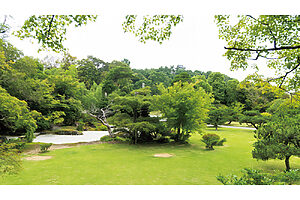 四季折々、緑豊かな庭園