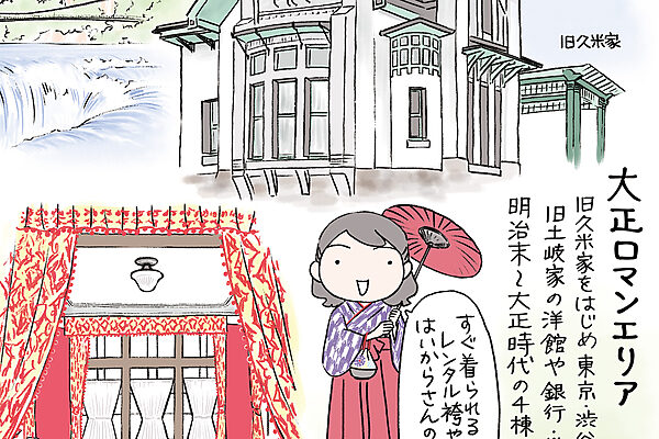 旅の感動をイラストでおすそわけ。記憶に残る、最高の目的地