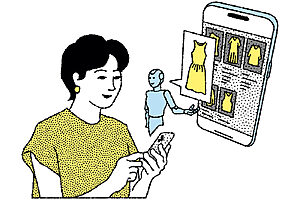 ネット検索が無数の候補を出してくるのに対し、生成AI はピンポイント的に絞り込んでくる