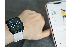 「スマートウォッチは、お風呂のときだけ外し、あとはずっとはめています」