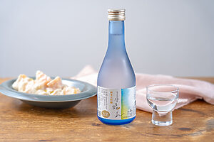 【ぐっち夫婦のお酒とおつまみ】桃の豆腐クリーム白和え×日本酒
