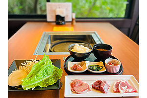 六甲山ジンギスカンパレスの「祝！ 50周年ラムランチ」1,976円