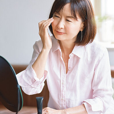 目元の構造を整え、“目袋”の目立たないすっきりした印象に──倉田真由美の「キレイを育む私的名品」