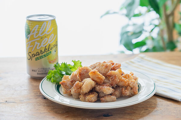 【ぐっち夫婦のお酒とおつまみ】コンソメポップチキン×ノンアルコールサワー