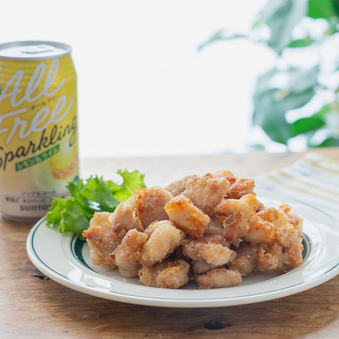 【ぐっち夫婦のお酒とおつまみ】コンソメポップチキン×ノンアルコールサワー