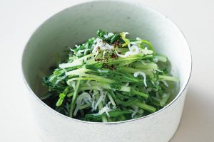 京都ならではの知恵が生きる、じゃこのおかず。