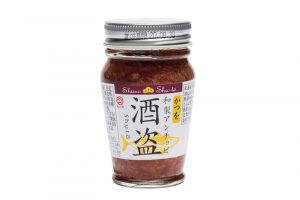 カツオの内臓を発酵させた酒盗。小泉さん曰く「ここのは天下一品」。80g 約400円＊編集部調べ（しいの食品 TEL.0465-36-5511）